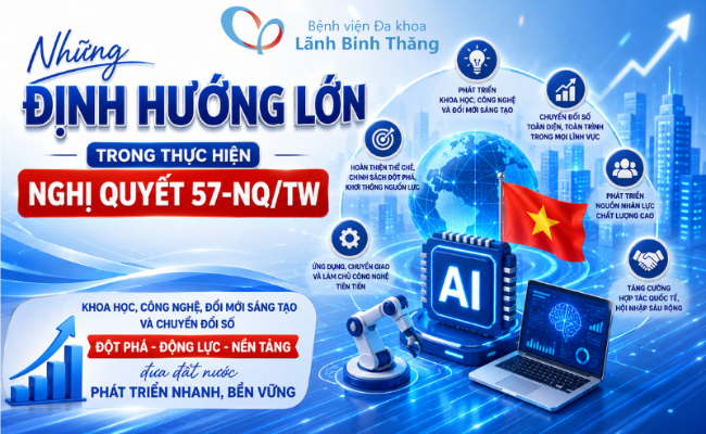 (TTXVN) Những định hướng lớn trong thực hiện Nghị quyết 57-NQ/TW